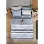ETE HOMETEX ÇİFT KİŞİLİK WELSOFT UYKU SETİ TASEL GRİ 8696474231989